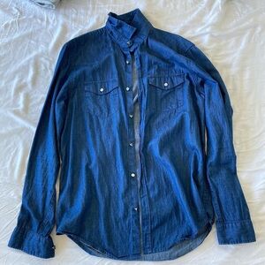 Zara Men’s Denim Button Down